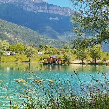 Kamp alanı Camping Le Lac Bleu Châtillon-en-Diois