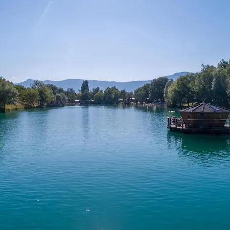 Kamp alanı Camping Le Lac Bleu Châtillon-en-Diois