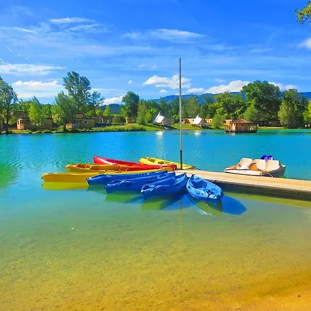 Kamp alanı Camping Le Lac Bleu Châtillon-en-Diois